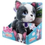 FurReal Walkalots francouzský buldoček – interaktivní plyšový pejsek na vodítku 20 cm – Zboží Mobilmania