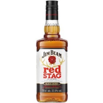 Jim Beam Bourbon Red Stag Black Cherry 40% 0,7 l (holá láhev)