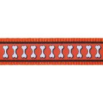 Red Dingo vodítko přepínací Bones reflexní – Zboží Dáma