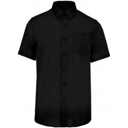 Kariban pánská nežehlivá košile Twill černá
