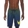 Koupací šortky, boardshorts Nike swim Grid Swoosh Breaker 9 inch-730-opti yellow