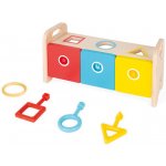 Janod série montessori na vkládání a třídění s klíčky a zámky – Sleviste.cz