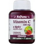 MedPharma Vitamín C 500 mg s šípky 107 tablet – Sleviste.cz