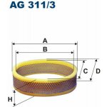 FILTRON Vzduchový filtr AG3113 – Hledejceny.cz