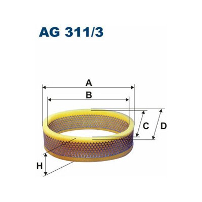 FILTRON Vzduchový filtr AG3113 – Hledejceny.cz