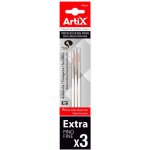 Artix Paints Štětce kulaté vel.3/0, 2/0, 0 sada č.11 (3ks) – Zboží Dáma