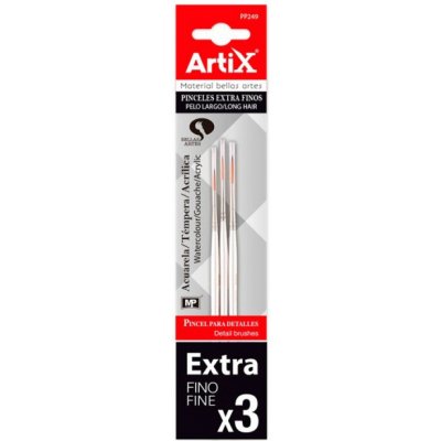 Artix Paints Štětce kulaté vel.3/0, 2/0, 0 sada č.11 (3ks) – Zboží Dáma