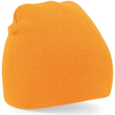 Beechfield čepice pletená Original Pull-On oranžová fluorescentní