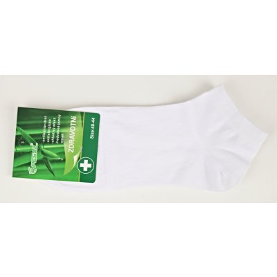 PESAIL Pánské zdravotní bambusové kotníkové ponožky bílé – Hledejceny.cz