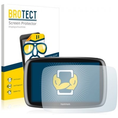 2x BROTECTHD-Clear Screen Protector TomTom GO 5100