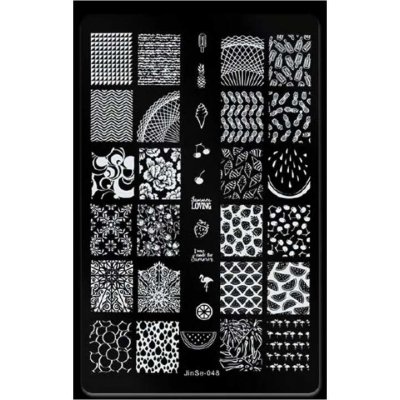 Starnails Razítkovací destička Summer – Zboží Dáma