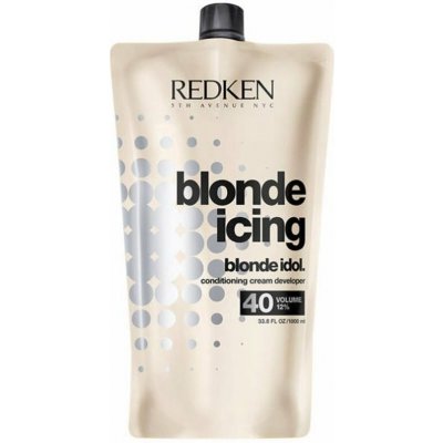 Redken Blonde Idol Blonde Glam Conditioning Cream Developer 40 Vol. 12% 1000 ml – Zbozi.Blesk.cz