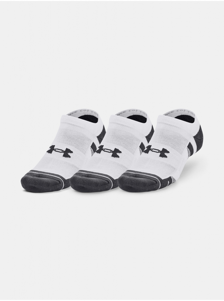 Under Armour PERFORMANCE COTTON NS 3PK 1379526-100 bílé