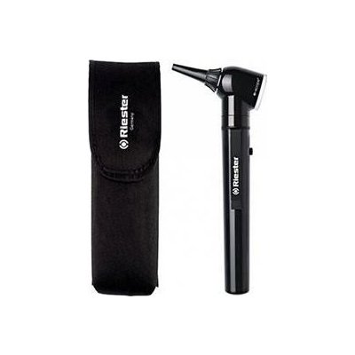 Riester Otoskop 2,5 V, F.O., XL, černý, v pouzdře – Zboží Mobilmania