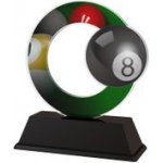 Poháry Bauer Akrylátová trofej ACLC2101M27 Billiard – Sleviste.cz