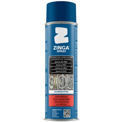 ZINGA SPRAY 500 ml antikorozní nátěr na kov – Hledejceny.cz