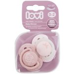 Lovi silikon dynamické dudlíky Baby Shower Girl růžová – Zboží Dáma