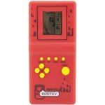 Digitální hra Padající kostky hlavolam plast 14x7cm červená na baterie se zvukem v krabičce 7 5x14 5 – Zboží Mobilmania