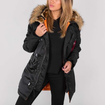 Alpha Industries N3B VF59 WMN black – Hledejceny.cz