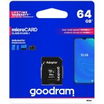 Goodram microSDXC 64GB M1AA-0640R12 – Zbozi.Blesk.cz