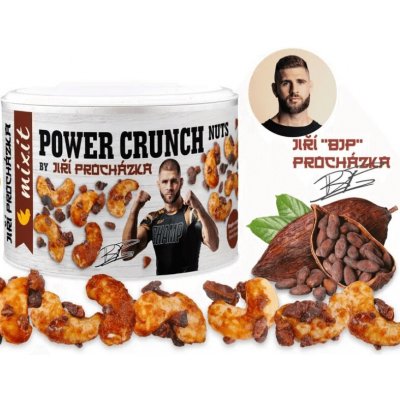 Mixit Oříšky z pece Cocoa beans Power crunch Jirky Procházky 140 g – Zboží Dáma