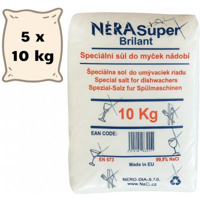 NéRA Super Brilant Sůl do myčky 5 x 10 kg – Zboží Mobilmania