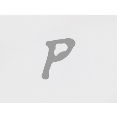 papelote Reflexní samolepka Monogram Varianta: P – Zboží Mobilmania
