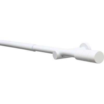 Gardinia Souprava záclonová roztažitelná KRETA 19/16 mm, 120 -210 cm, bílá, 120 - 210 cm – Zboží Dáma