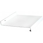 HOPA Parapet venkovní ocelový pozink. lakovaný bílý, 8x210x1180 x 25mm – HobbyKompas.cz