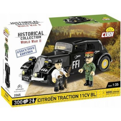 COBI 2265 WWII Francouzský automobil CITROËN Traction 11CV BL – Zboží Dáma