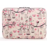 VSECHNONAMOBIL ART Pouzdro na notebook s úhlopříčkou 13" BIRD S růžové 35163 – Zboží Živě