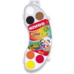 Kores Akuarellas vodové barvy Mini 12 barev 25 mm – Zboží Dáma