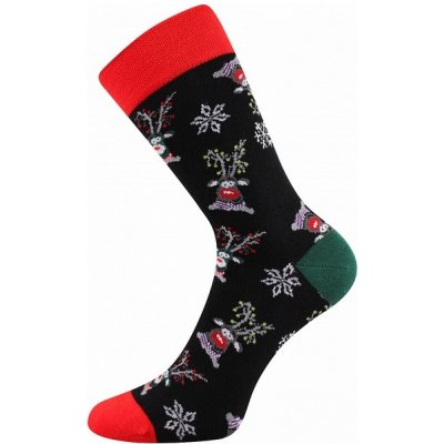 Boma pánské ponožky vánoční Depate sobíci barevné
