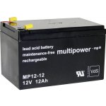 Multipower MP12-12 12 V 12 Ah – Sleviste.cz