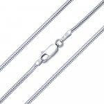 SILVEGO Stříbrný řetízek hádek rhodiovaný TTT160RST – Zboží Dáma