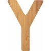 Dekorace Small Foot bambusové písmeno Y
