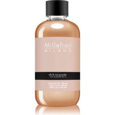 Millefiori Milano Silk & Rice Powder aroma náplň pro difuzér 250 ml – Zboží Mobilmania