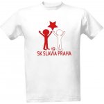 tričko s potiskem SK Slavia Praha pánské bílá – Hledejceny.cz