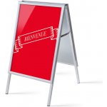 Jansen Display Set reklamního áčka A1, Přivítání, červený, francouzština, 639 x 1094 mm – Hledejceny.cz
