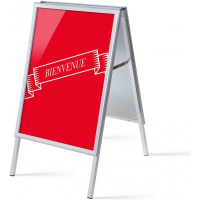 Jansen Display Set reklamního áčka A1, Přivítání, červený, francouzština, 639 x 1094 mm – Hledejceny.cz