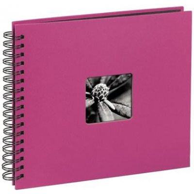 Hama album klasické spirálové FINE ART 36x32 cm, 50 stran, pink; 10608 – Zboží Mobilmania