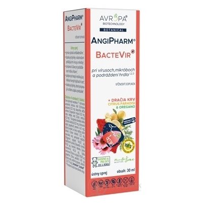 AVROPA AngiPharm BacteVir ústní sprej 30 ml – Hledejceny.cz