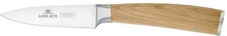 Gerlach Natur Nůž na zeleninu čepele dřevěná rukojeť 8,5 cm