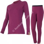 Sensor Double face merino wool lila