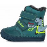 D.D.Step dětské zimní kotníkové boty 029-394B zelené – Zboží Dáma