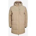 Jack & Jones Tech zimní kabát béžový – Zboží Mobilmania