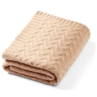 BABYONO Deka z merino vlny dark beige – Zboží Dáma