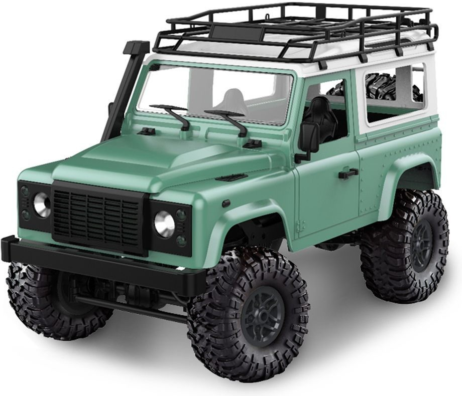 IQ models D90 Rock Crawler Defender 4WD 2,4 GHz LED 100% RTR zelená 1:12