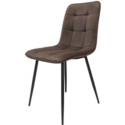 Vikio VJZ100H hnědá látka černá podnož – Zboží Dáma