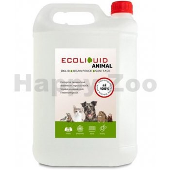 ECOLIQUID Animal Dezinfekce a čištění potřeb pro domácí mazlíčky 5 l